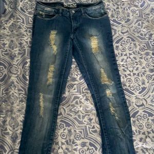 West 49 Distressed Jeans